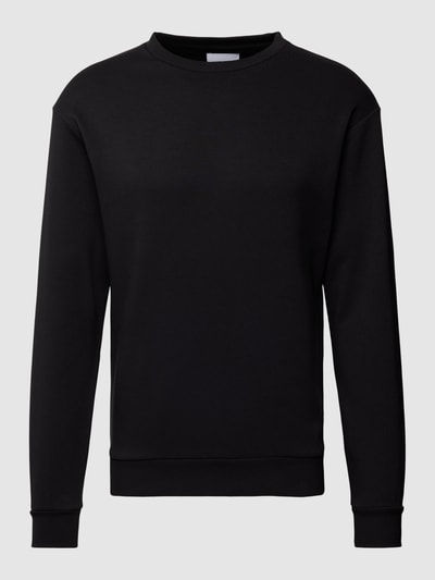 Jack & Jones Sweatshirt met ronde hals, model 'BRADLEY' Zwart - 2