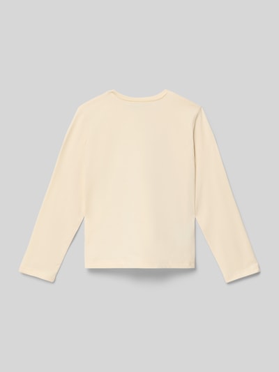 Produktfoto, kinder Langarmshirt mit Rundhalsausschnitt von Mayoral aus Baumwollmischung, gerader Schnitt, langärmlig, Rückansicht