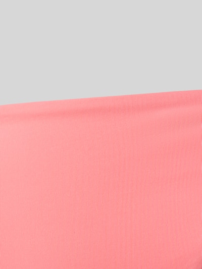 Produktfoto, Slim Fit Bikini-Hose mit Logo-Detail von Guess in Rosa, Elastischer-Material-Mix mit feiner Rippstruktur, Ziersteinbesatz