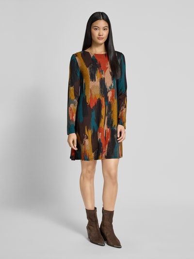 Apricot Regular fit mini-jurk in gebreide look Hazelnoot - 1