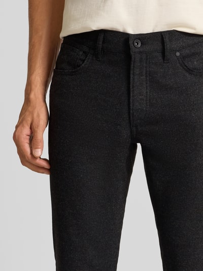 Brax Slim Fit Stoffhose mit Viskose-Anteil im 5-Pocket-Design Modell 'Chuck' Anthrazit 3