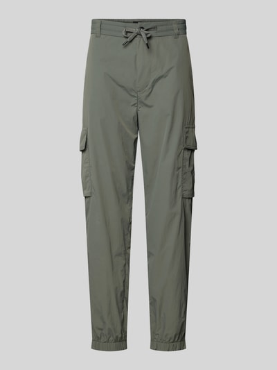 BOSS Orange Relaxed Fit Cargohose mit Tunnelzug Modell 'STRACKY' Khaki 2