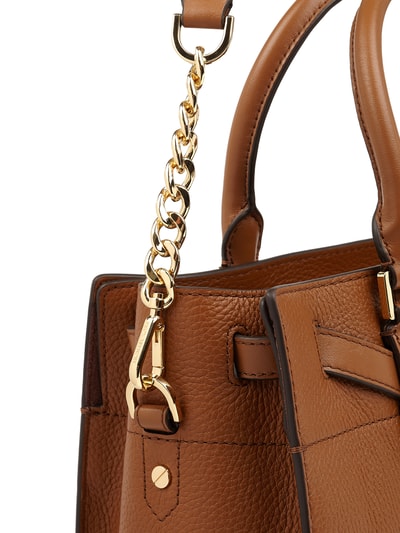 MICHAEL Michael Kors Handtas van leer met logo-applicatie  Cognac - 3