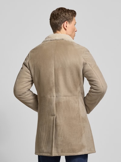 GimoS Jas met knoopsluiting Beige - 5