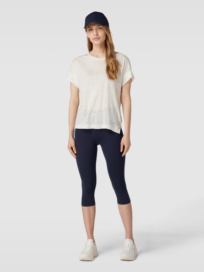 Fransa Leggings mit elastischem Bund Modell 'Zokos' Marineblau 1