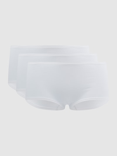 Schiesser Pantie mit elastischem Bund im 3er-Pack Weiss 2