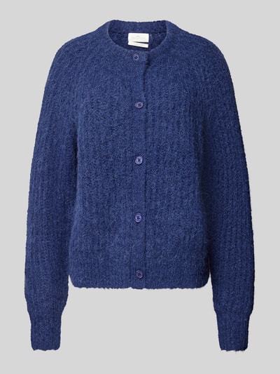 Fynch-Hatton Vest met knoopsluiting Marineblauw - 2