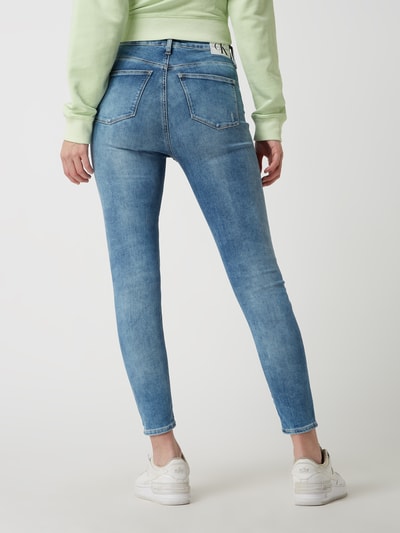 Calvin Klein Jeans Super Skinny Fit High Rise Jeans im Destroyed-Look  Jeansblau 5