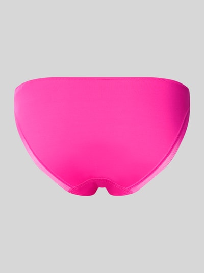 Produktfoto, Slim Fit Slip mit Logo-Stitching Modell 'Rio' von Marie Jo in Pink, Elastischer-Material-Mix mit Baumwoll-Anteil, glatte Textur.