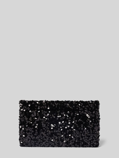 Abro Clutch mit Paillettenbesatz Black 4