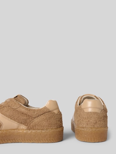 Marc O'Polo Low Top Sneaker aus softem Rindsleder Sand 2