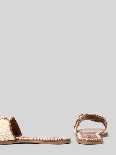 Steve Madden Slides in Flecht-Optik Modell 'Seabreeze' Offwhite 2