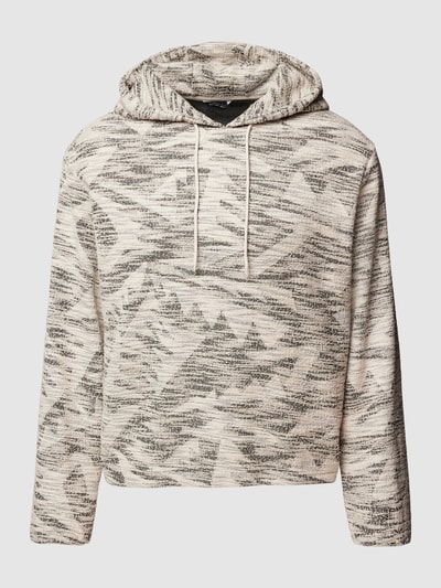 Antony Morato Hoodie mit Allover Muster beige online kaufen