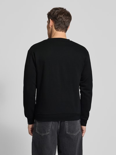 Tom Tailor Denim Regular Fit Sweatshirt aus Baumwoll-Mix Black 5