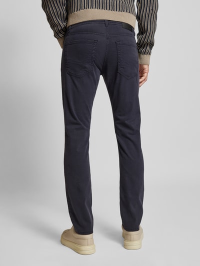 Pierre Cardin Stoffen broek met 5-pocketmodel, model 'Lyon' Marineblauw - 5