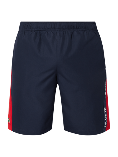 Lacoste Trainingsshorts mit Galonstreifen  Marine 2