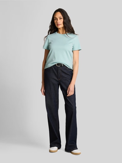 Tom Tailor Regular Fit T-Shirt aus reiner Baumwolle Mint 1