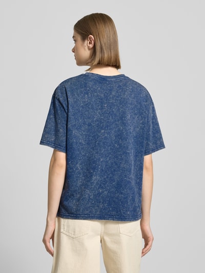 G-Star Raw T-Shirt mit Label-Print Jeansblau 5