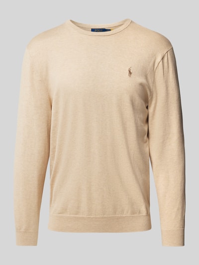 Polo Ralph Lauren Gebreide pullover met ronde hals Camel - 2