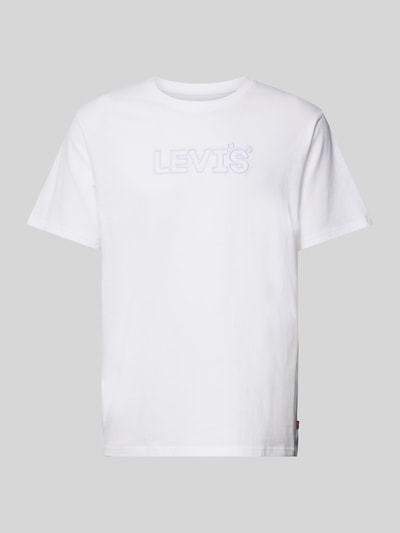 Levi's® T-shirt o kroju relaxed fit z wyhaftowanym logo Biały 2