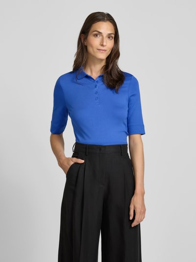 Christian Berg Woman Poloshirt met korte knoopsluiting Blauw - 4