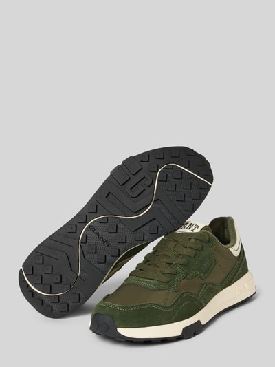 Gant Sneaker mit Label-Details Modell 'Youtron' Oliv 4