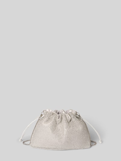 Jake*s Cocktail Handtasche mit Strasssteinbesatz Silber 4