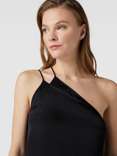 Filippa K Midikleid aus reiner Viskose Black 3