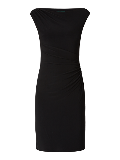 Lauren Ralph Lauren Kleid mit dapierten Falten Black 2