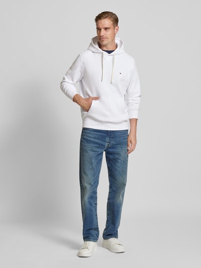 Tommy Hilfiger Loose Fit Hoodie mit Kapuze Weiss 1