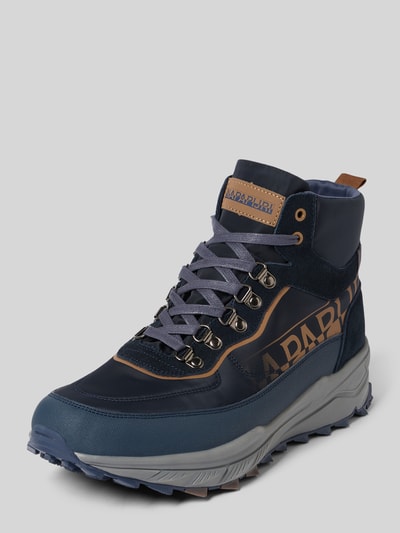 Napapijri Buty sznurowane z wyprofilowaną podeszwą model ‘VORTEC’ Granatowy 1