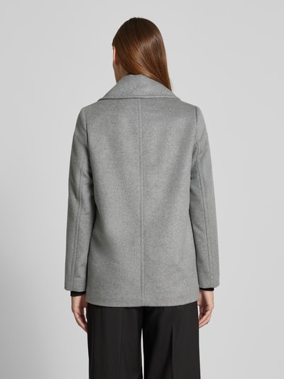 Lauren Ralph Lauren Regular fit jack van wolmix met kasjmier Middengrijs - 5