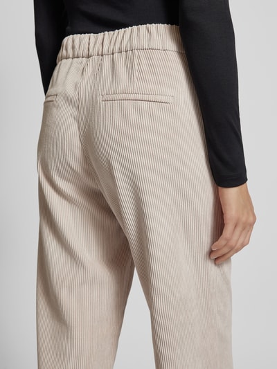 MAC Cropped Culotte aus Cord Beige 3