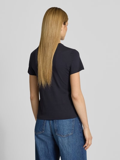 Marc O'Polo Regular fit T-shirt van puur katoen Marineblauw - 5