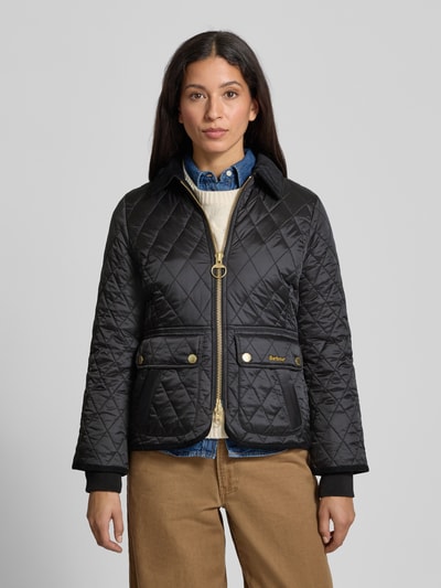 Barbour Shaped Fit Steppjacke Modell 'BEADNELL' Black 4