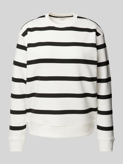 Christian Berg Woman Sweatshirt mit Rundhalsausschnitt Offwhite 2