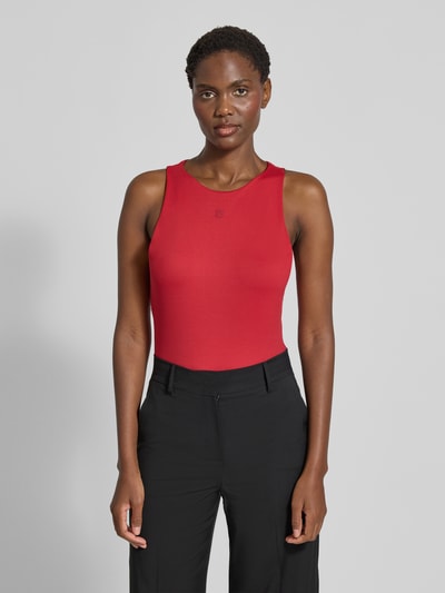 HUGO Slim Fit Tank Top aus Baumwoll-Mix Modell 'DATAMIA' Rot 4