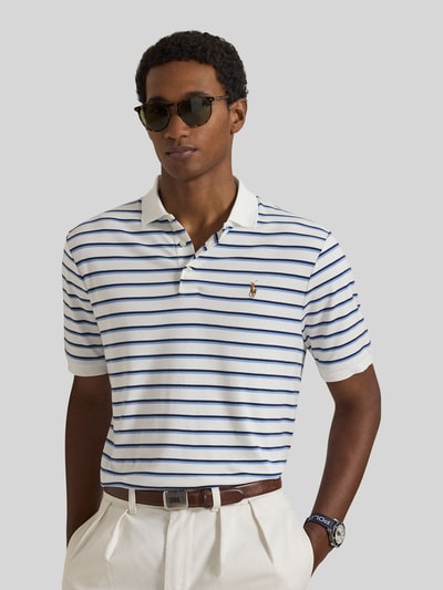 Polo Ralph Lauren Regular Fit Poloshirt mit Logo Stitching Weiss 6