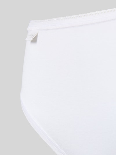 Sloggi Slip mit Label-Detail im 3er-Pack Weiss 2