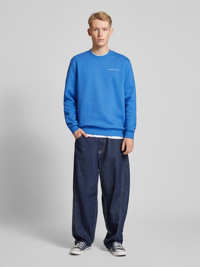 Tommy Jeans Regular Fit Sweatshirt mit Rundhalsausschnitt Royal 1