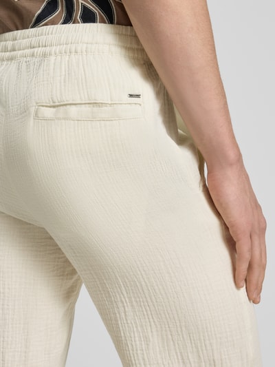 Only & Sons Loose Fit Hose mit elastischem Bund Modell 'SINUS' Offwhite 3