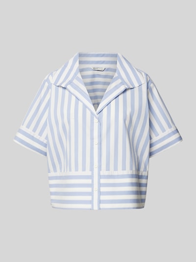 Tom Tailor Denim Overhemdblouse met streepmotief Wit - 1