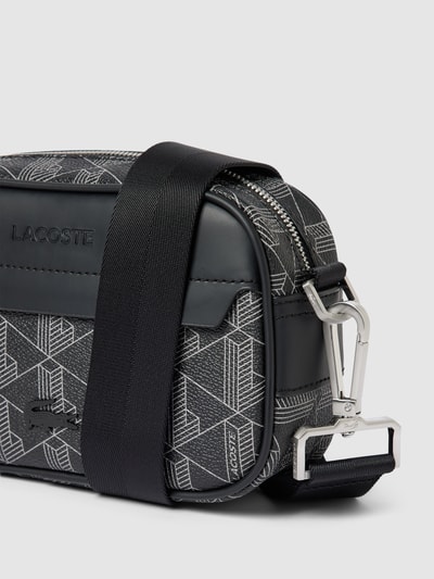 Lacoste Handtasche mit Schulterriemen Modell 'REPORTER' Black 3
