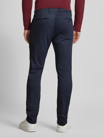 Tommy Hilfiger Slim Fit Chino mit Knopf- und Reißverschluss Modell 'BLEECKER' Marine 5