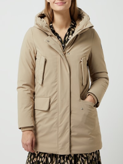 SAVE THE DUCK Parka met wattering, model 'Soleil' Beige - 4