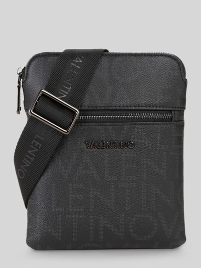 Valentino Bags Umhängetasche mit Label-Prägung Modell 'KING' Black 1