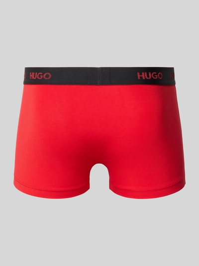 HUGO Regular fit boxershort van katoenmix in een set van 3 stuks Donkerblauw - 3