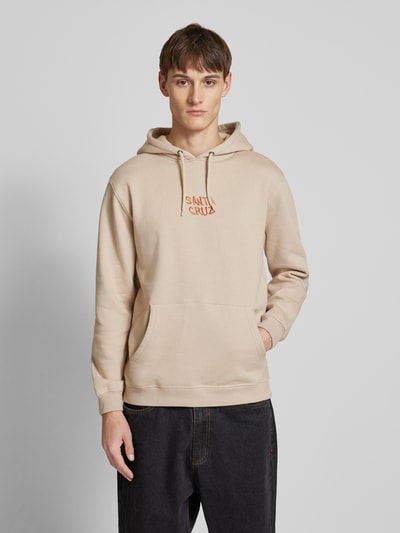 SANTA CRUZ Hoodie mit Kapuze Beige 4