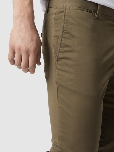 Tommy Hilfiger Chino met stretch  Hazelnoot - 3