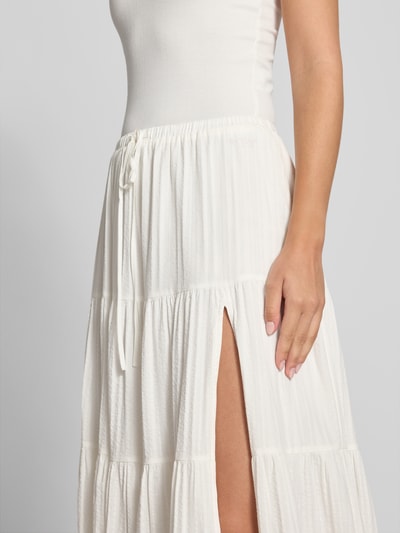 OH APRIL Maxirock mit elastischem Bund Modell 'Valeska' Offwhite 3